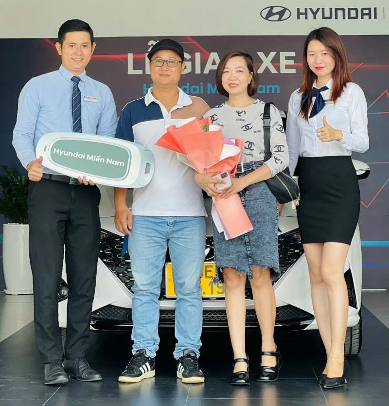 Hình Giao Xe Hyundai Accent 2023